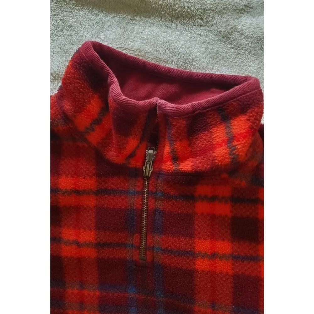 Vintage Talbots plaid sweatshirt size small - Picture 2 of 9